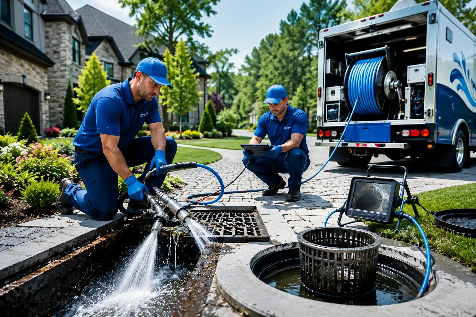 Local outdoor drain cleaning professionals in Chester, MD